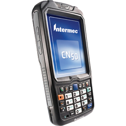 Intermec CN50 Handheld Terminal - Qualcomm ARM 528 MHz - 256 MB RAM - 512 MB Flash - 3.5" Touchscreen - LCD - Numeric Keyboard - Microsoft Windows Embedded Handheld 6.5 - Wireless LAN - Bluetooth - Battery Included